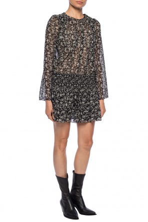 Printed silk dress, zdjęcie 2 Printed silk dress od Saint Laurent